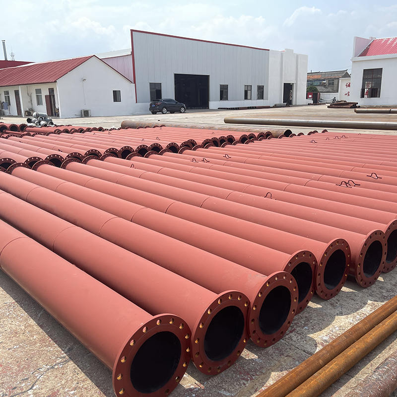 Ống thép composite lót gốm thiêu kết